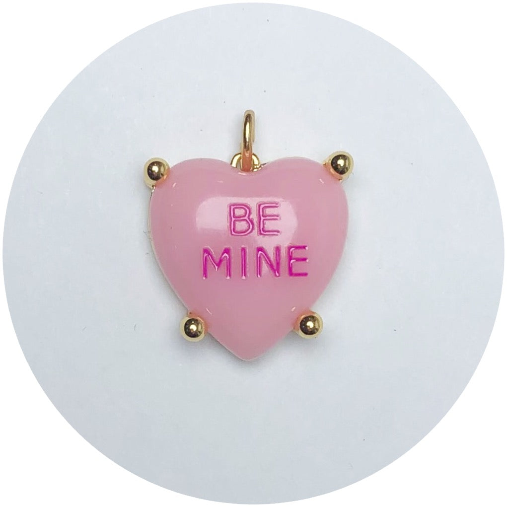 Pink &quot;Be Mine&quot; Pendant