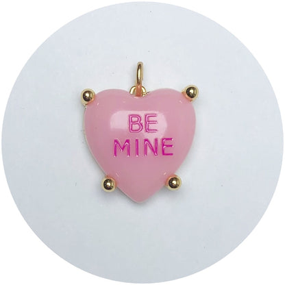 Pink &quot;Be Mine&quot; Pendant