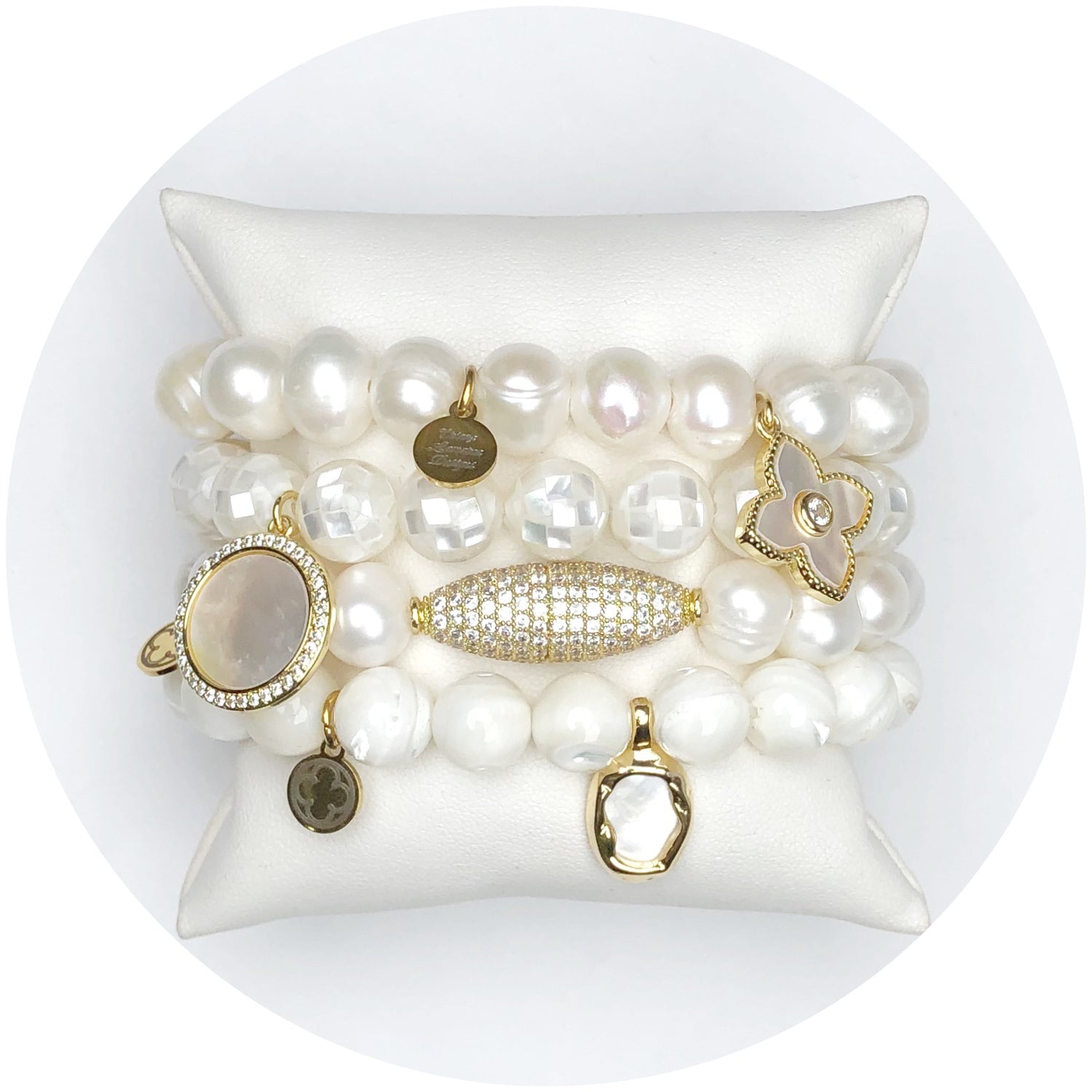 Perla Luxe Gold Armparty