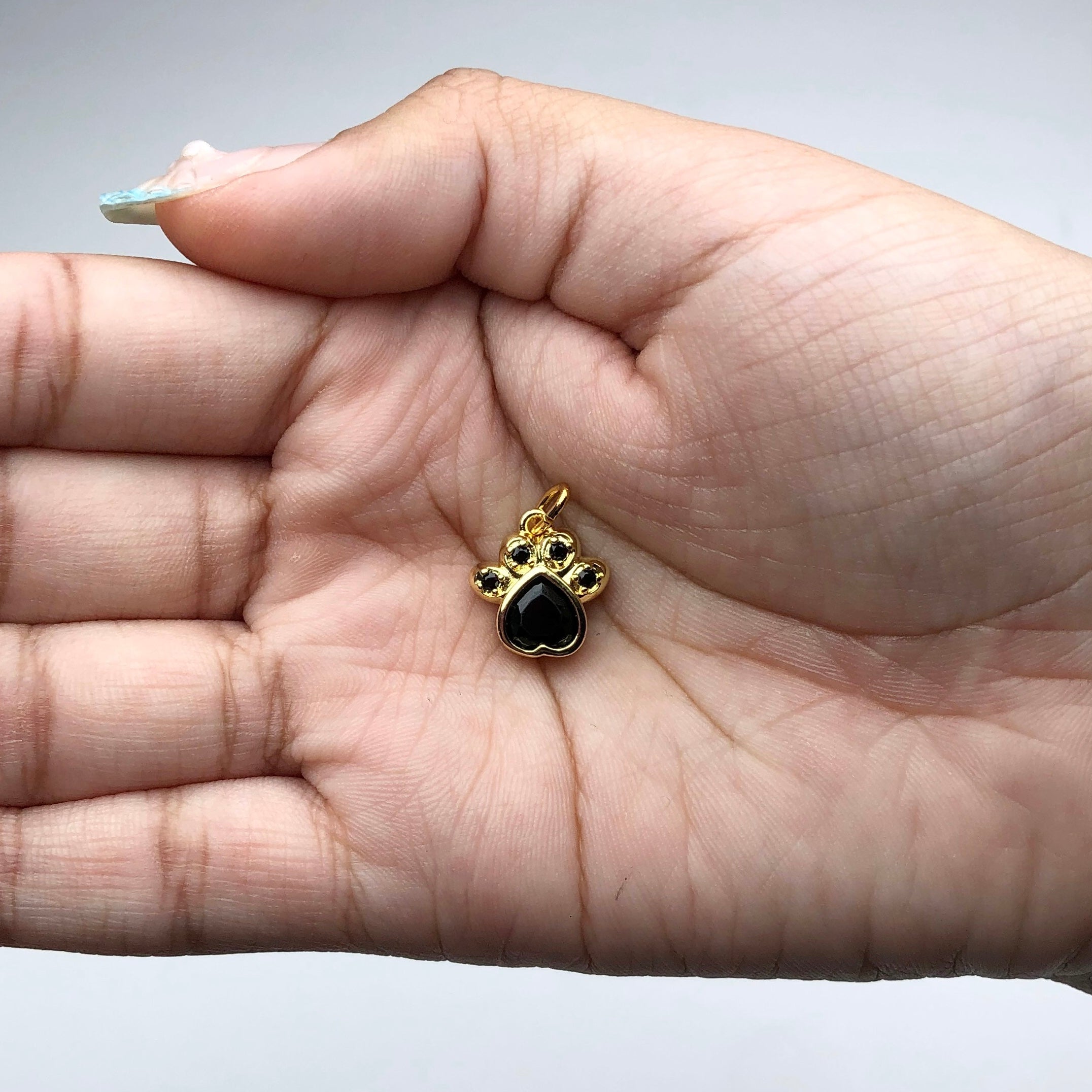 Black Paw Pendant