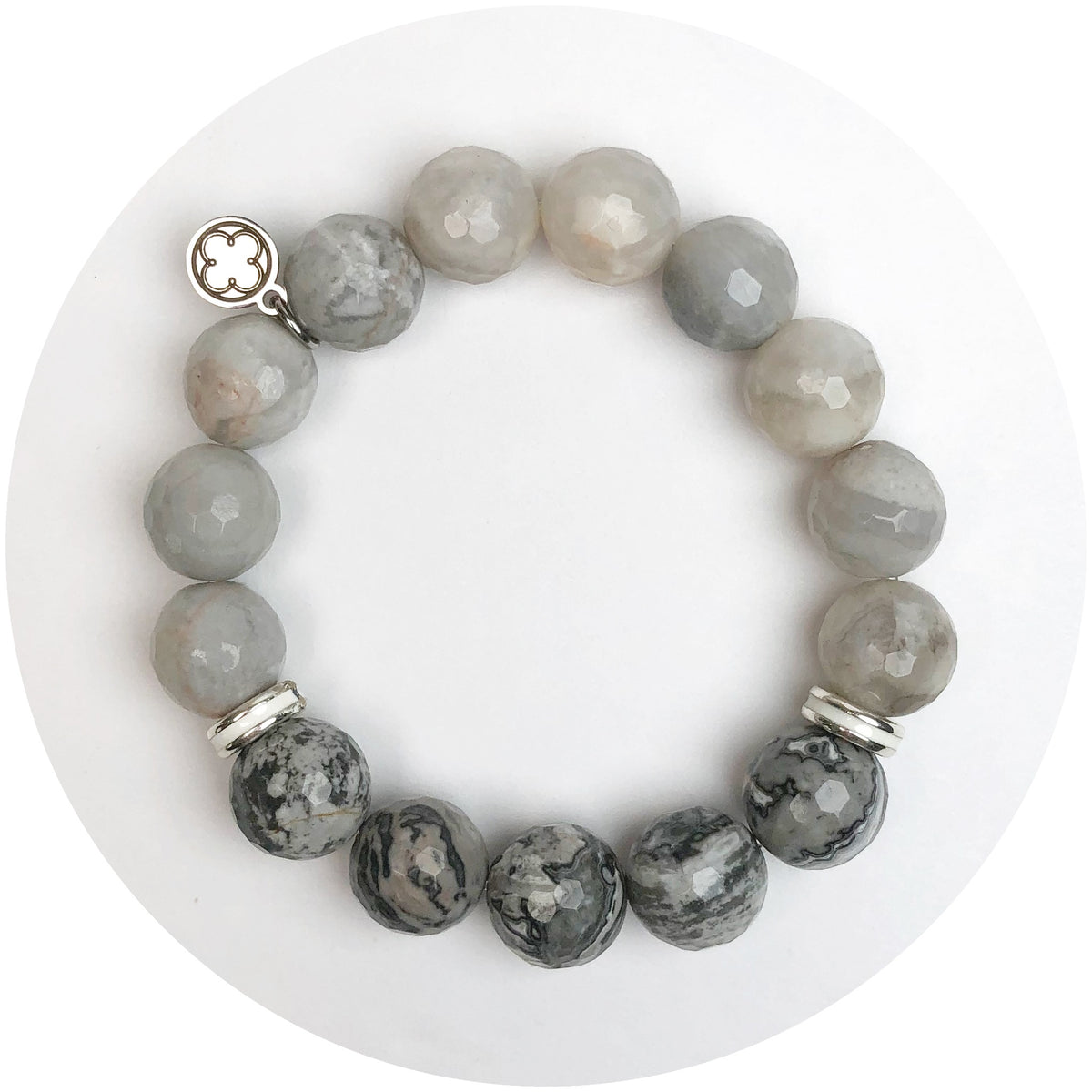 Dreamy Cloud Milk and Shadow Jasper Jade