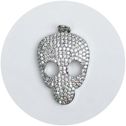 Skull Silver Pendant