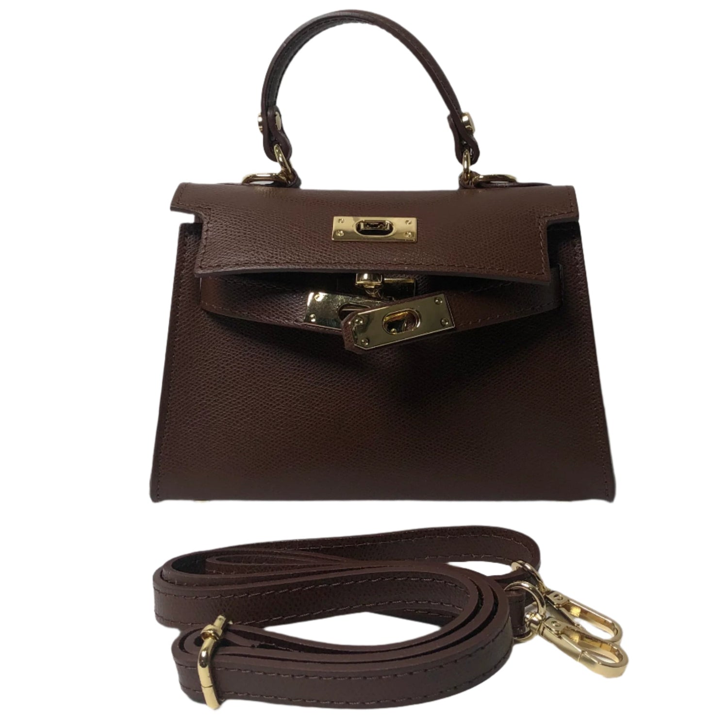 Sophie Brown Leather Handbag