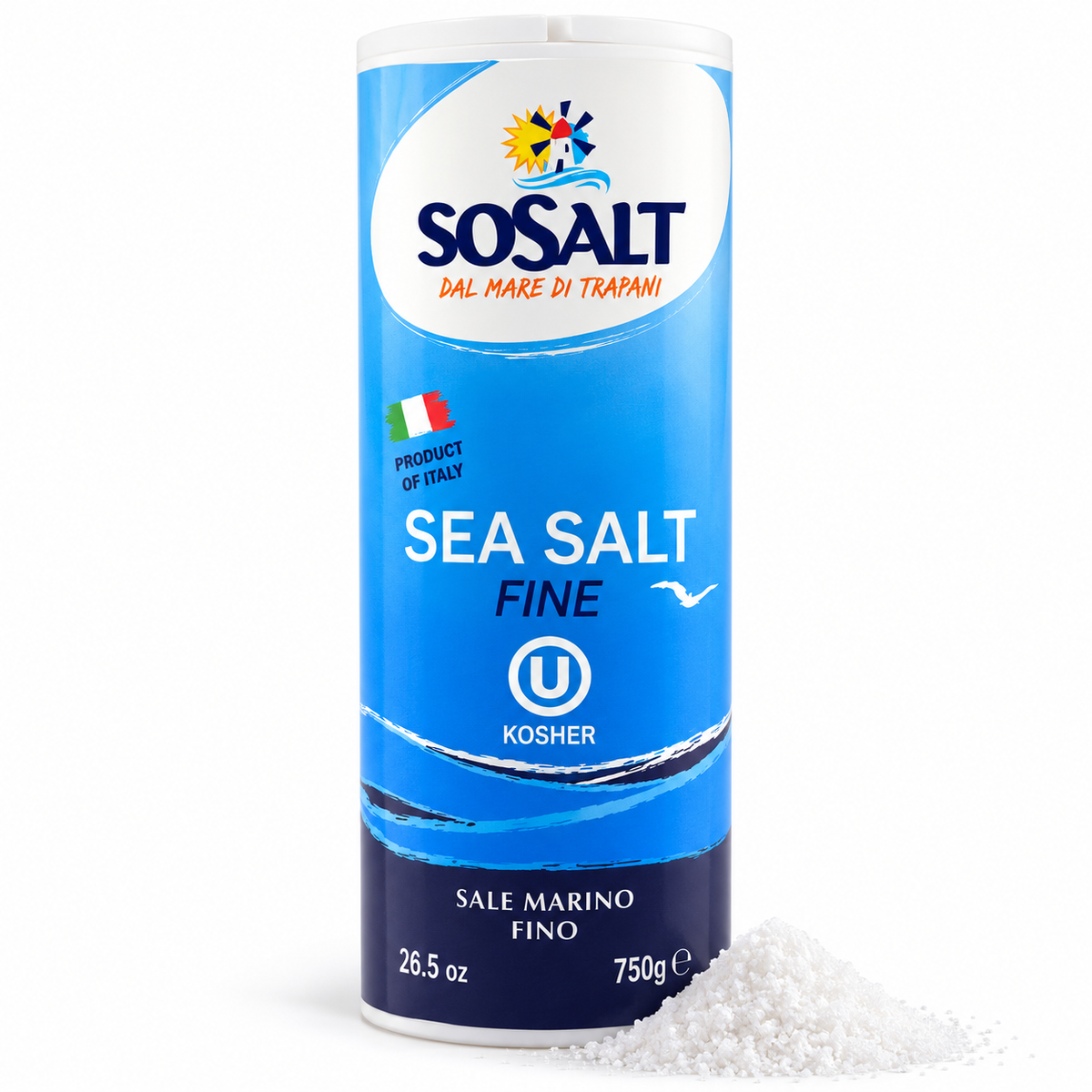 Sale Marino Fine Sicilian Sea Salt - 26.5 0z