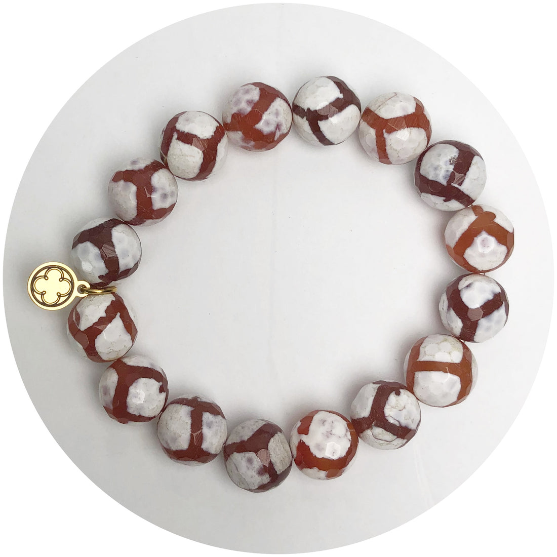 Tibetan Brown Giraffe Beaded Bracelet - Oriana Lamarca LLC