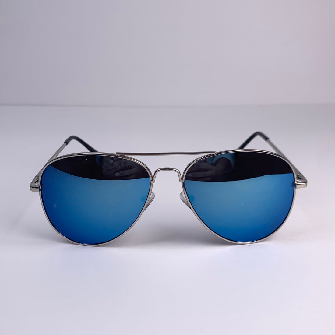 Blue Mirror Aviator Sunglasses