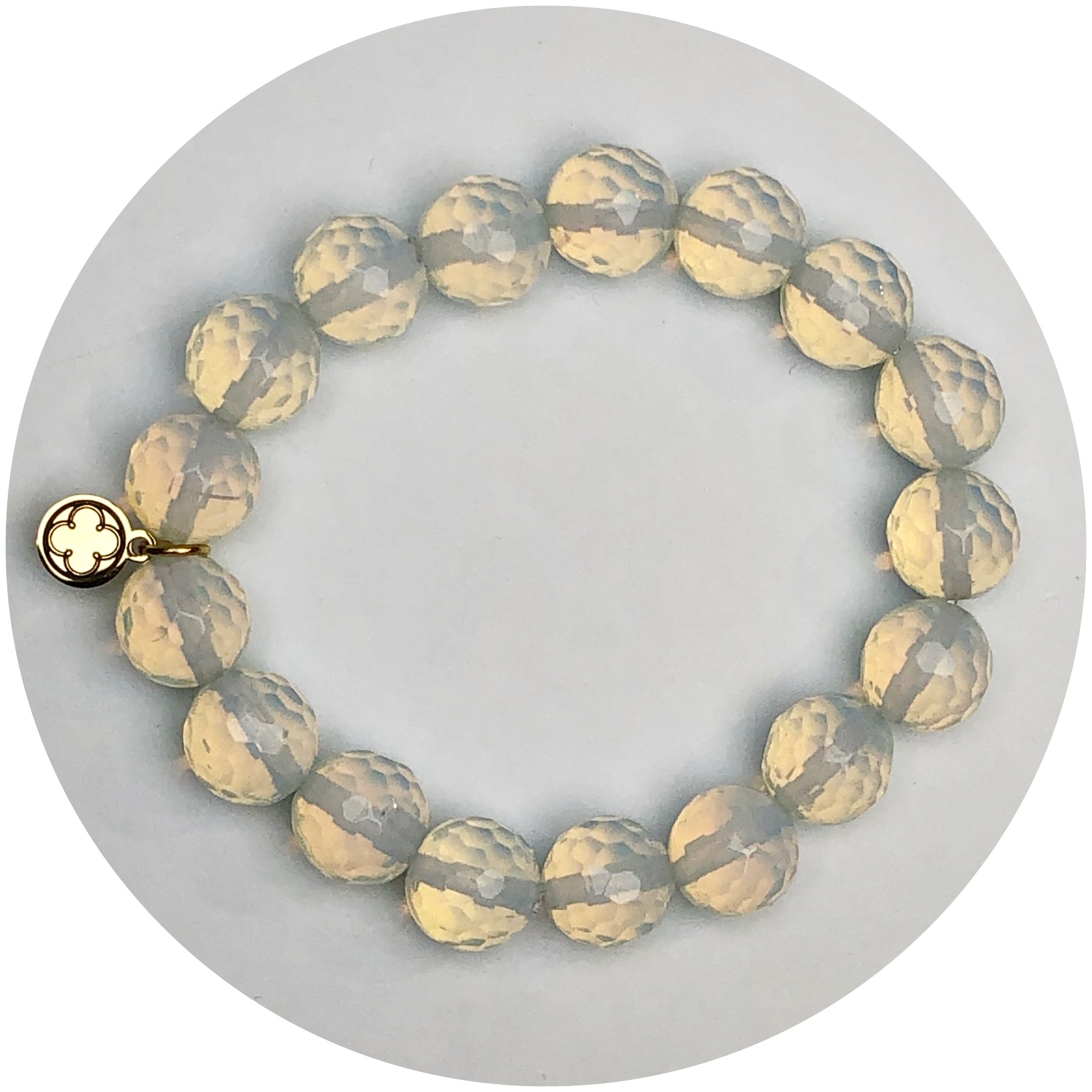 Opalite Beaded Bracelet