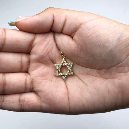 Pavé Star Of David Pendant