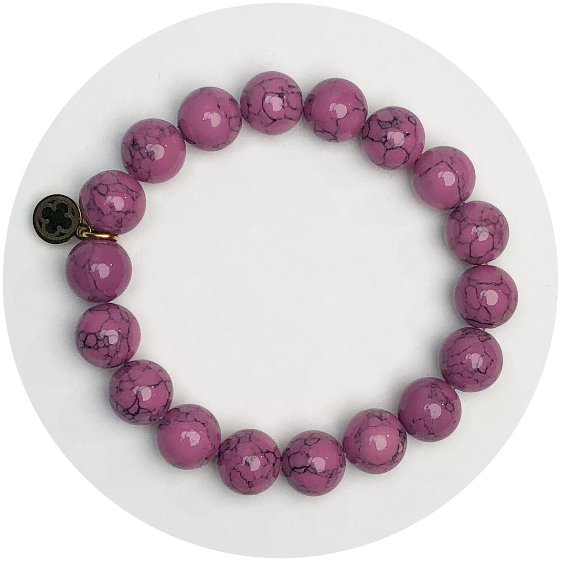 Lepidolite Beaded Bracelet