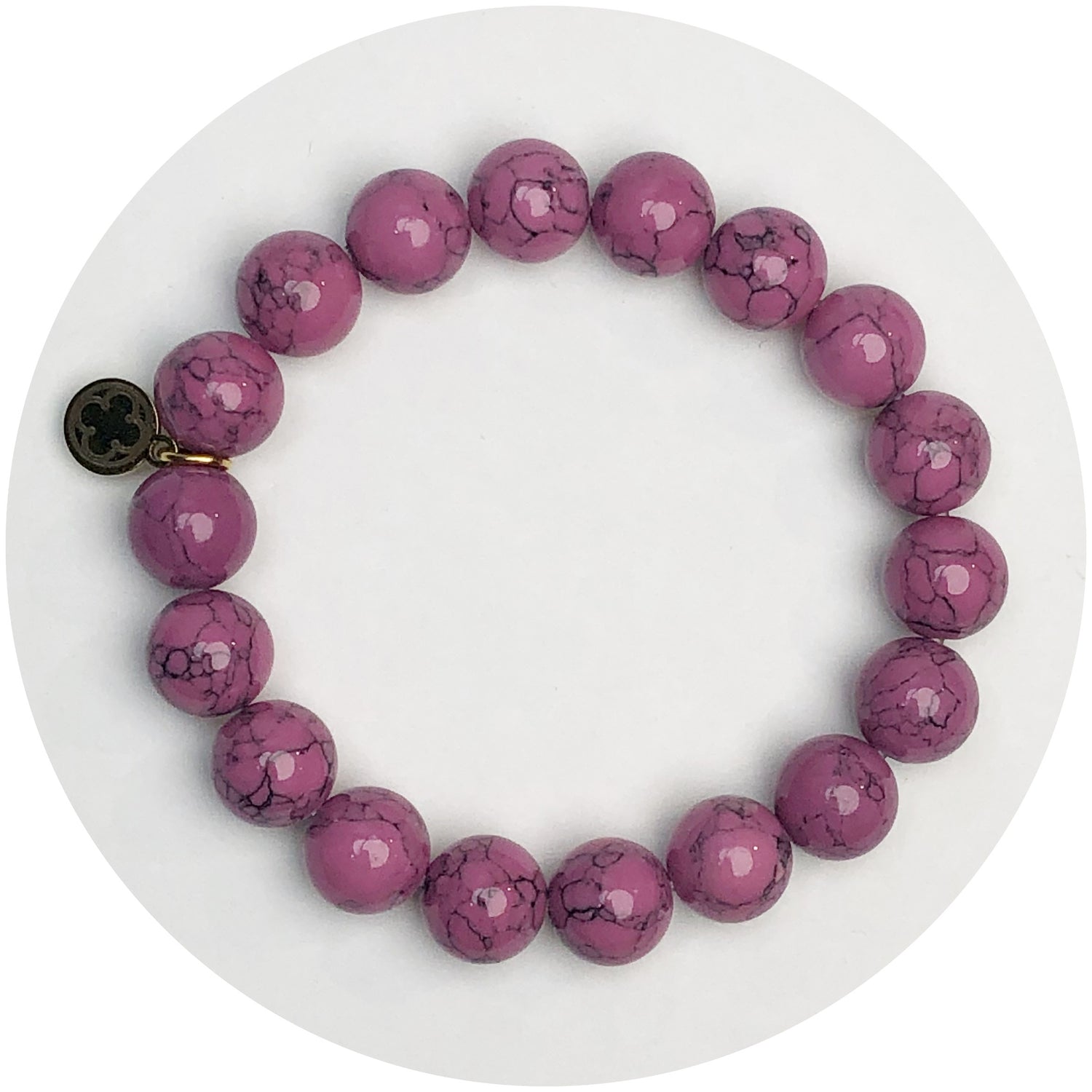 Lepidolite Beaded Bracelet