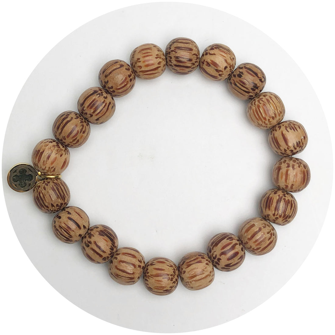 Coconut Wood Beaded Bracelet