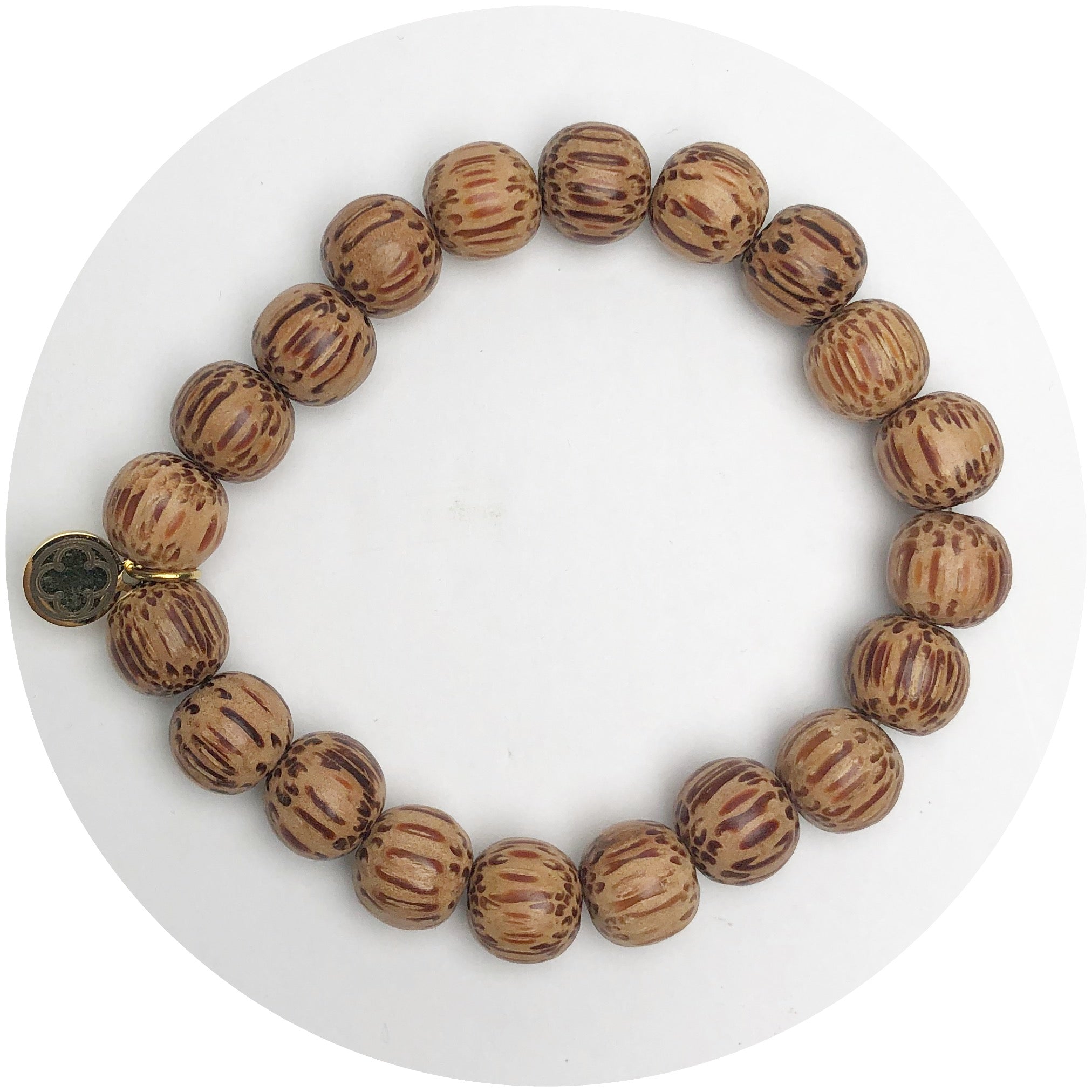Coconut Wood Beaded Bracelet