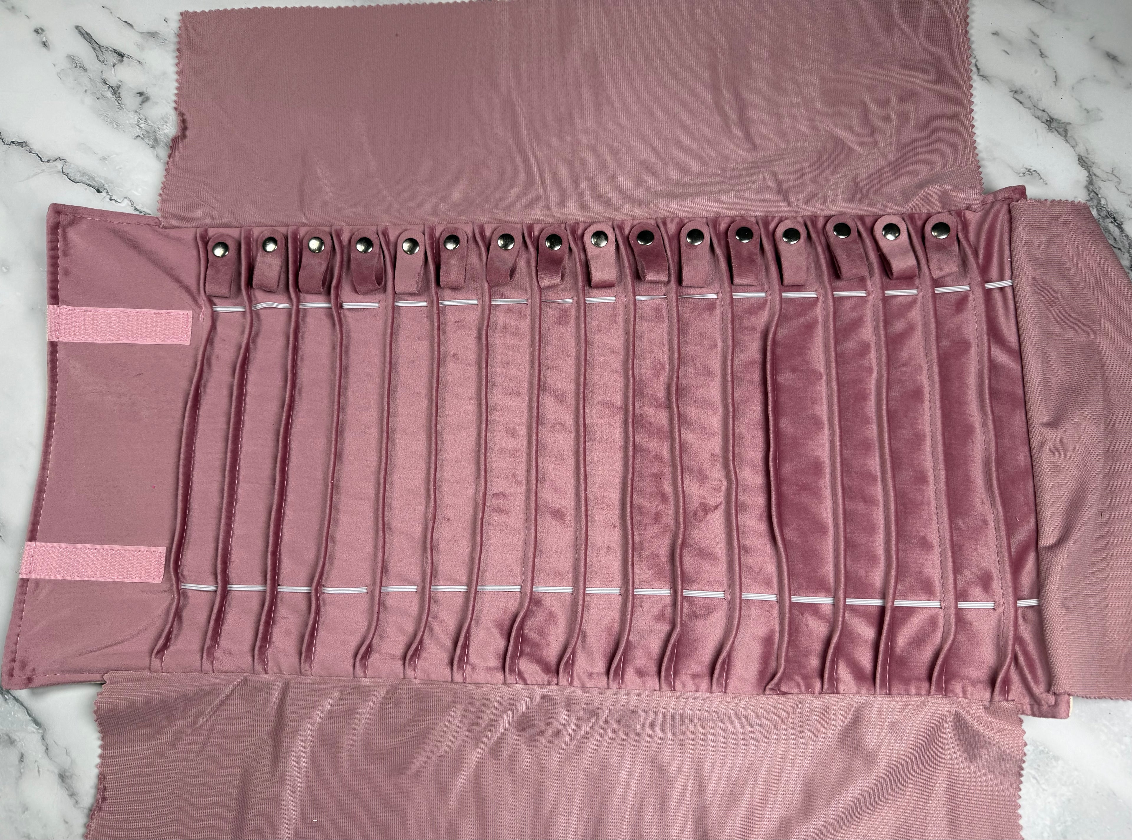 Leather Necklace Travel Organizer - Oriana Lamarca LLC