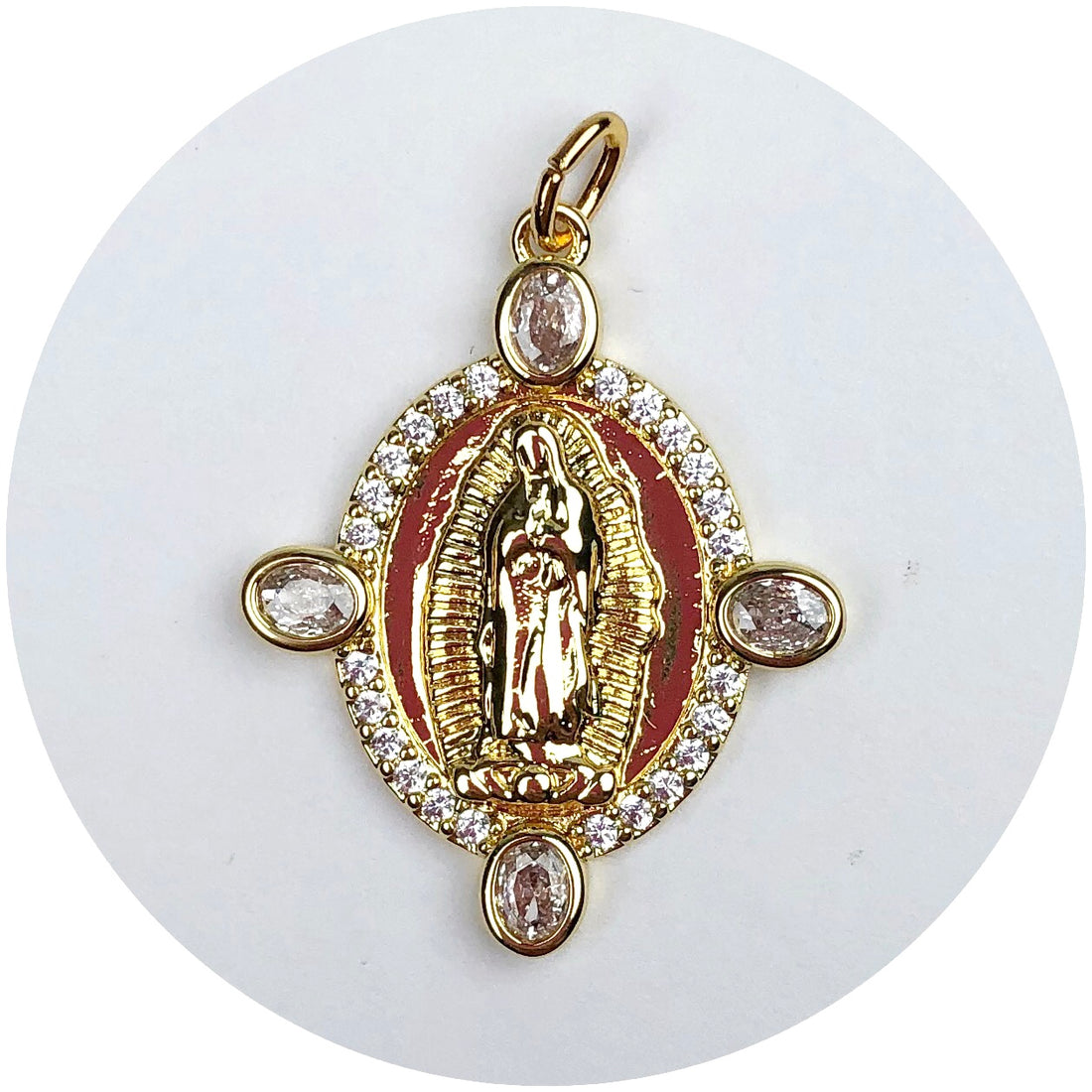 Praying Blessed Mother Pendant