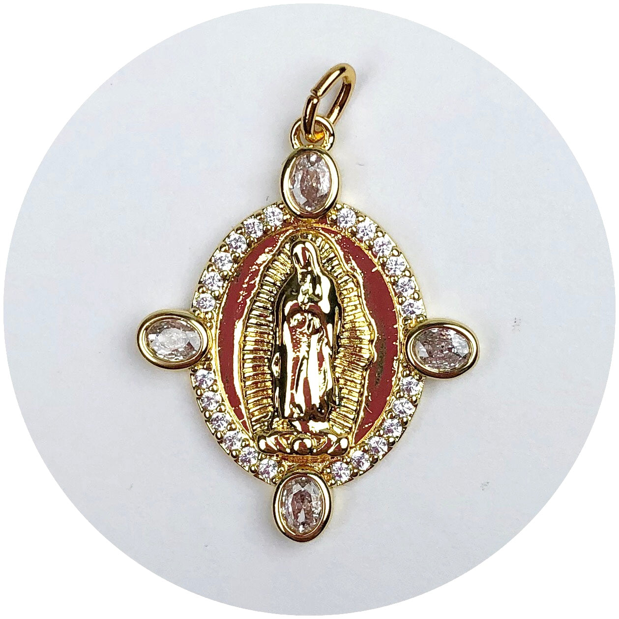 Praying Blessed Mother Pendant