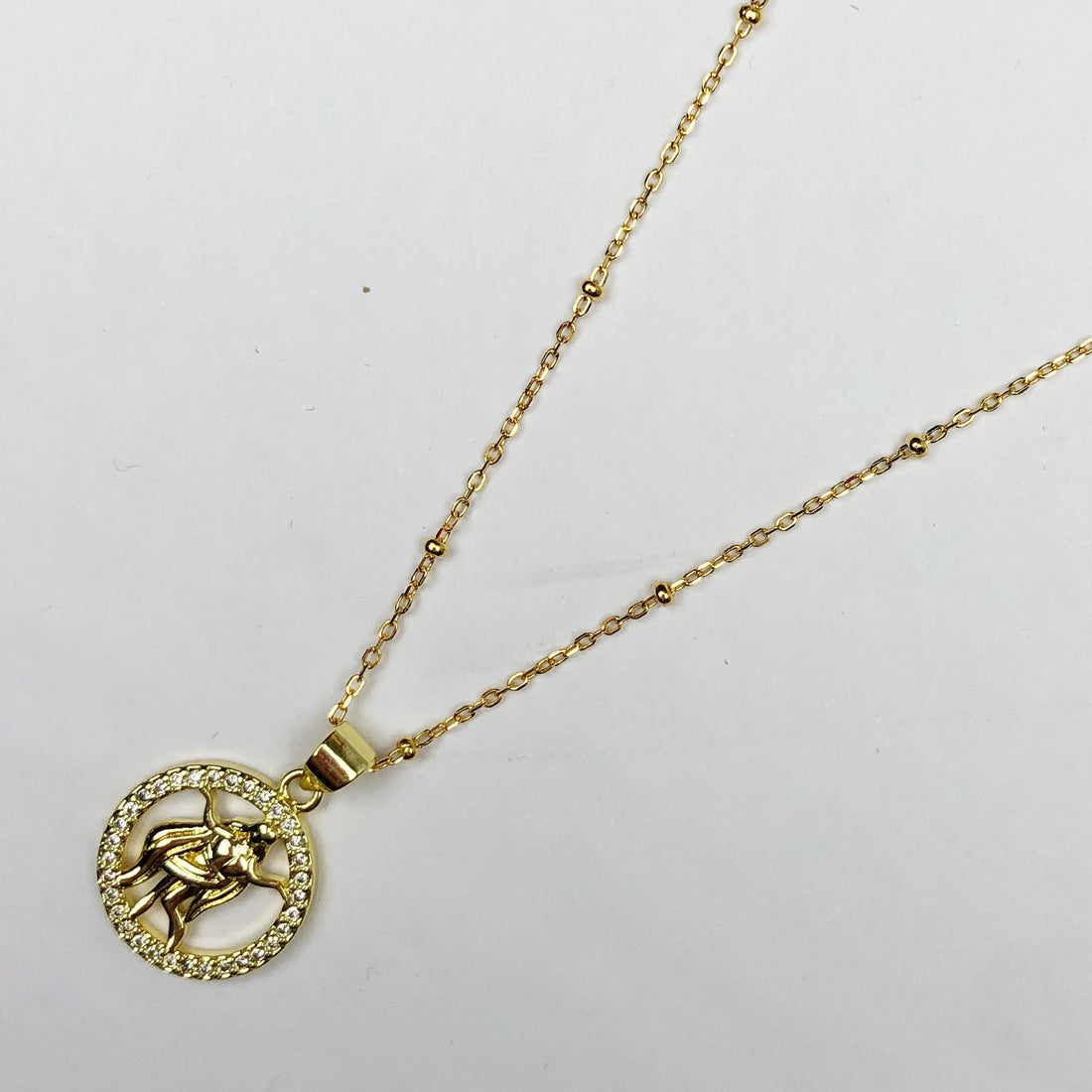Pavé Virgo Necklace