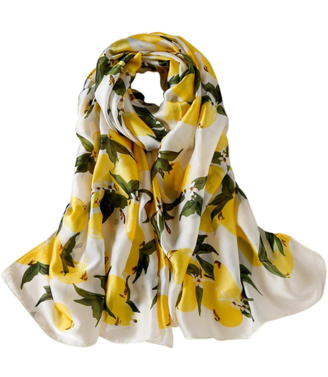 Limone Print Foulard