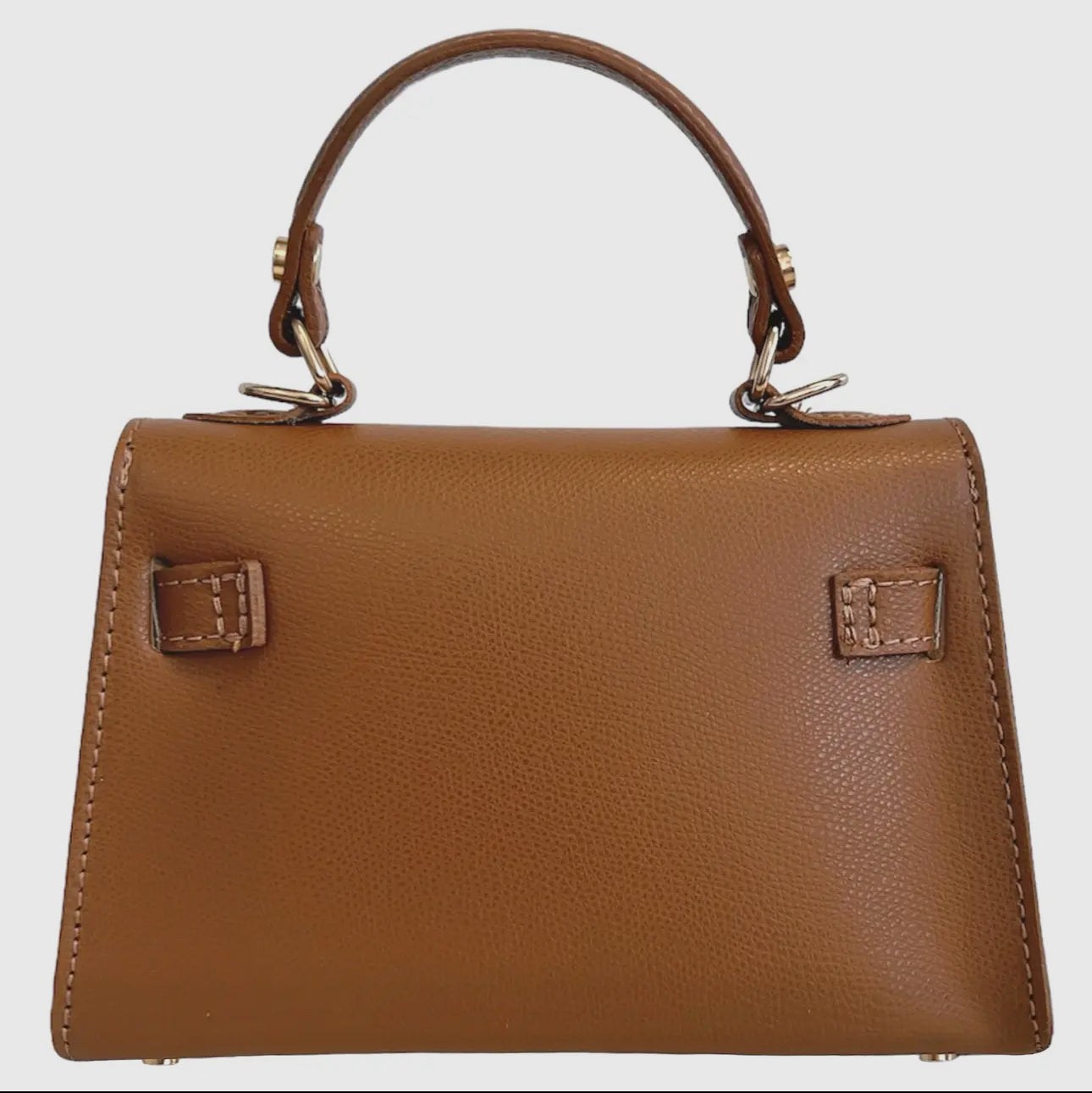Sophie Turquoise Leather Handbag