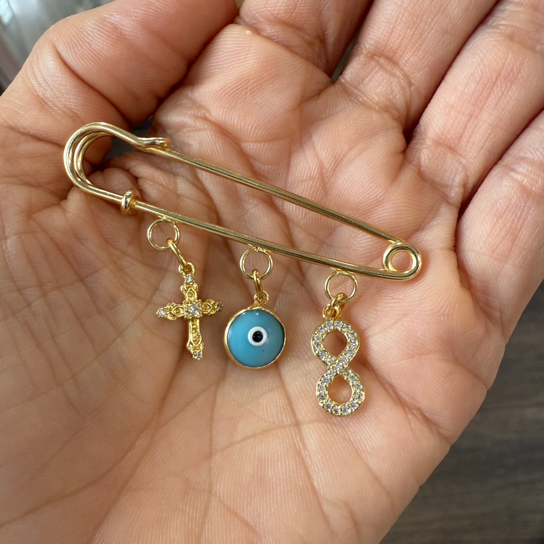 The Mary Curated Charm Pin