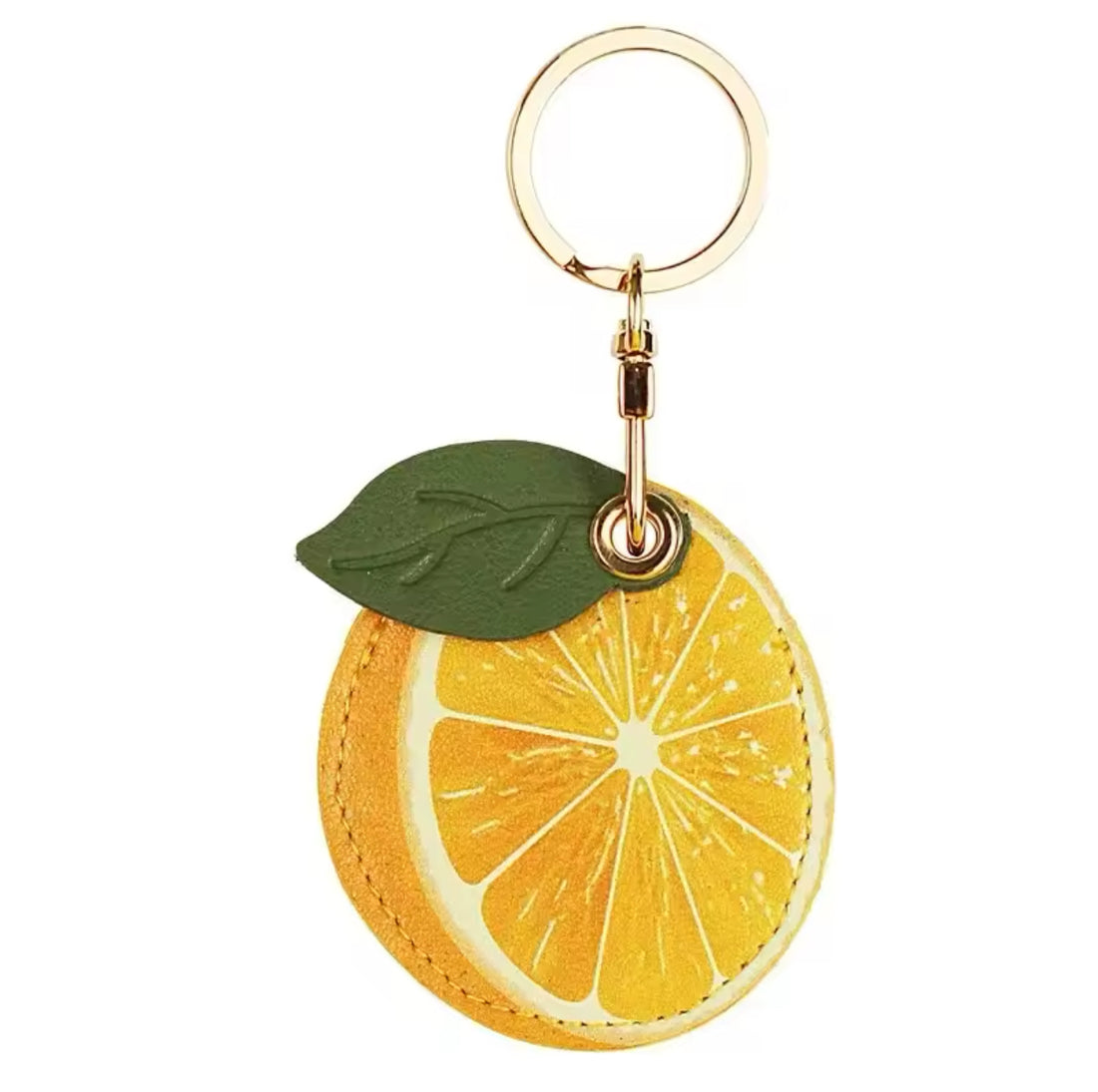 Sicilian Leather Keychain and Air Tag Cover