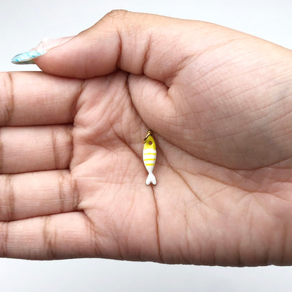 Yellow Sardine Pendant