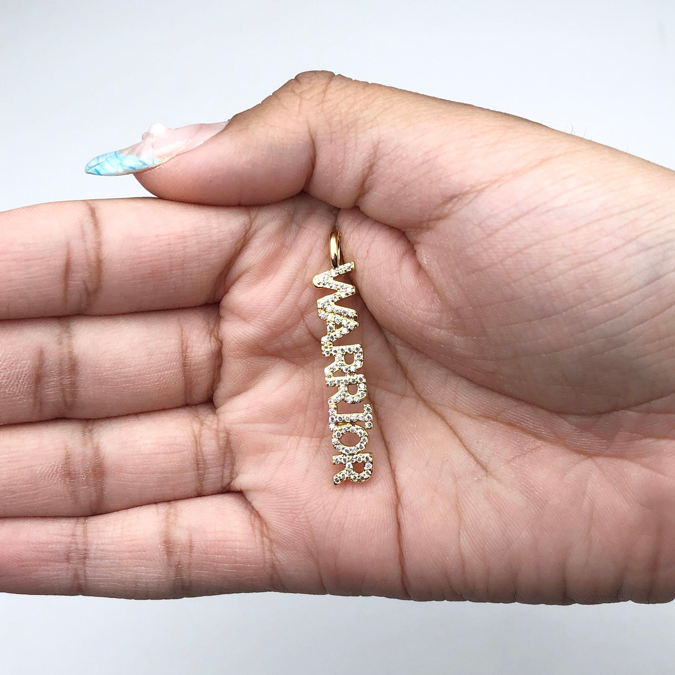 Pavé Warrior Pendant