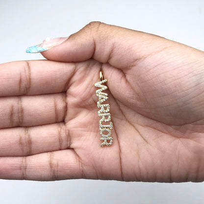 Pavé Warrior Pendant