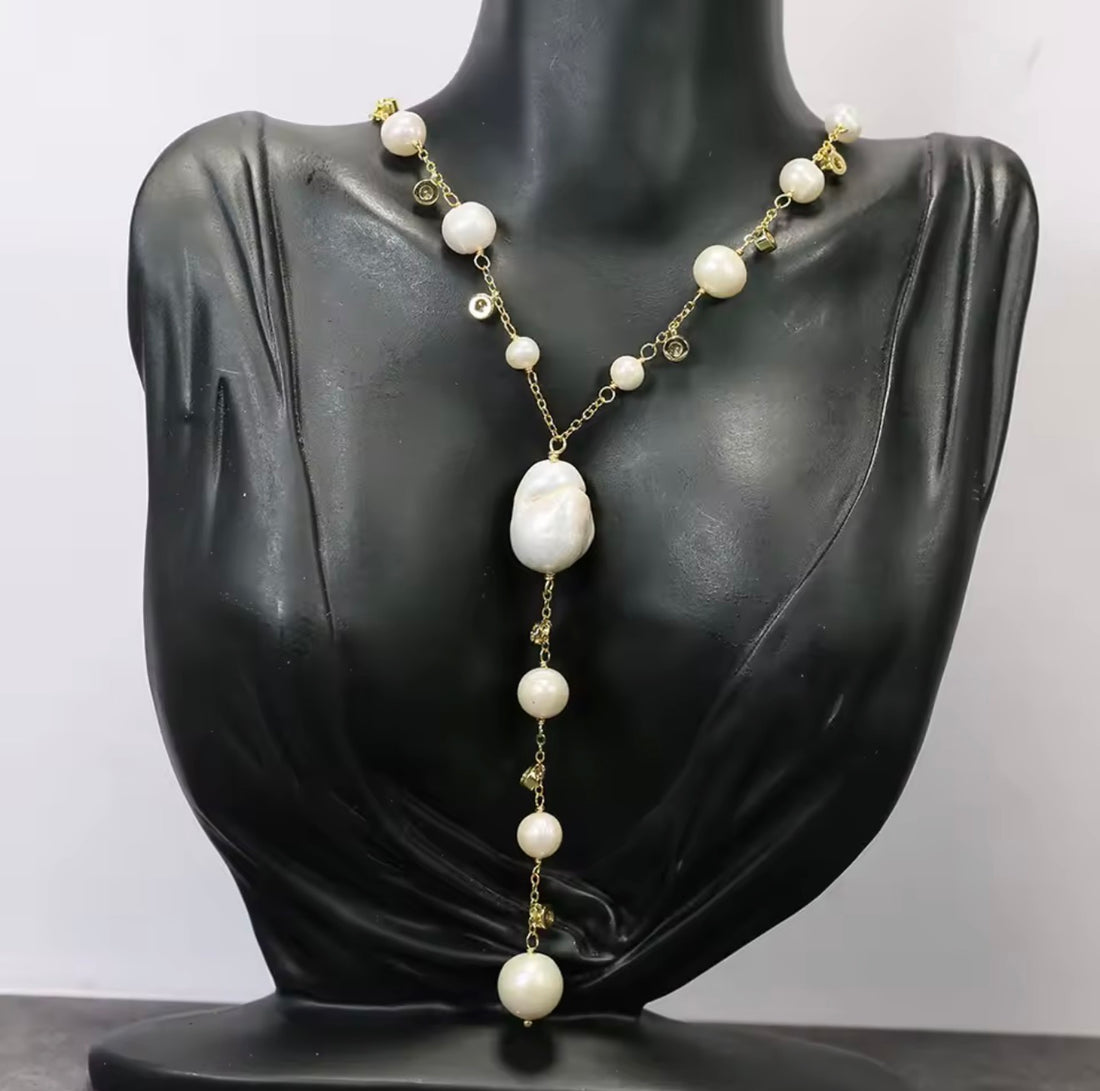 Freshwater Pearl Lariat