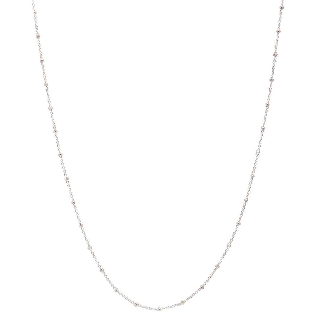 Plain Sterling Silver Satellite Chain