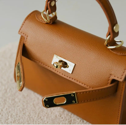 Sophie Neptune Blue Leather Handbag