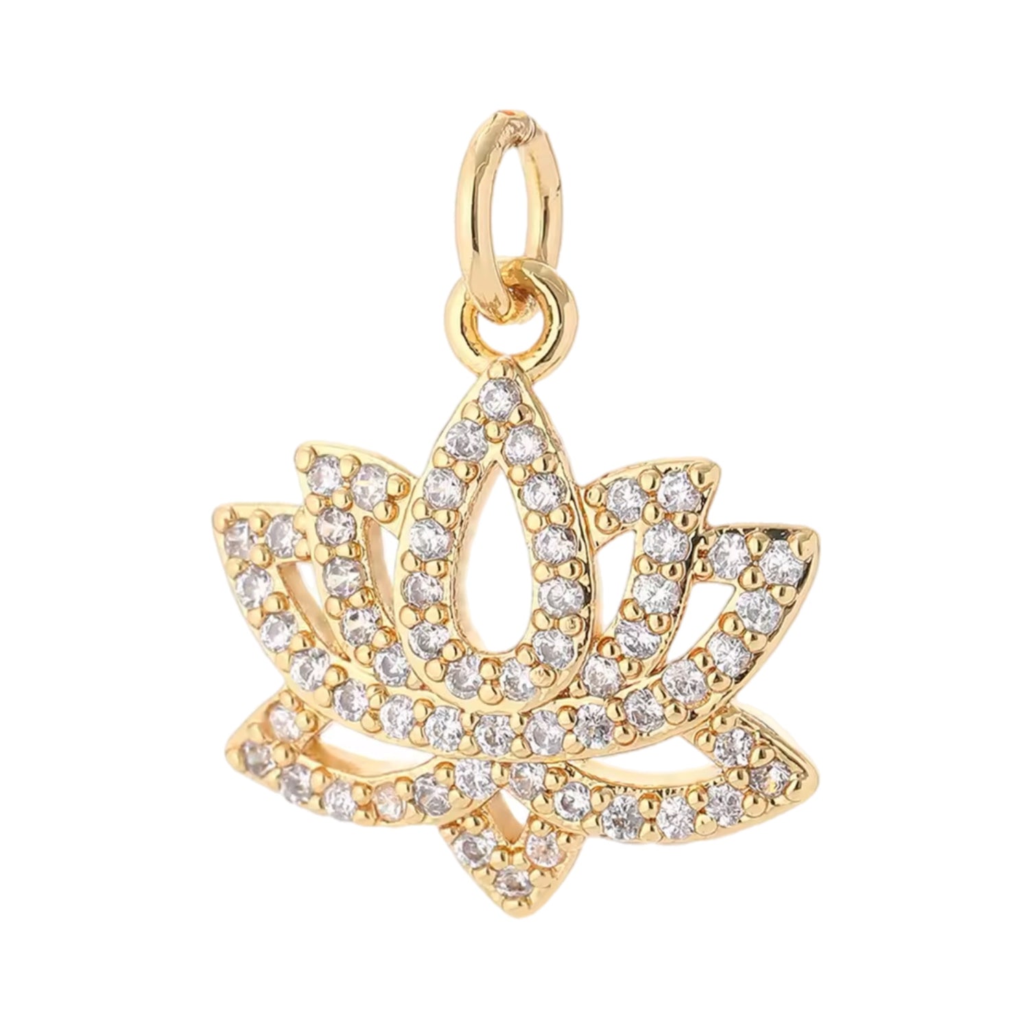 Louts Gold Pavé Pendant