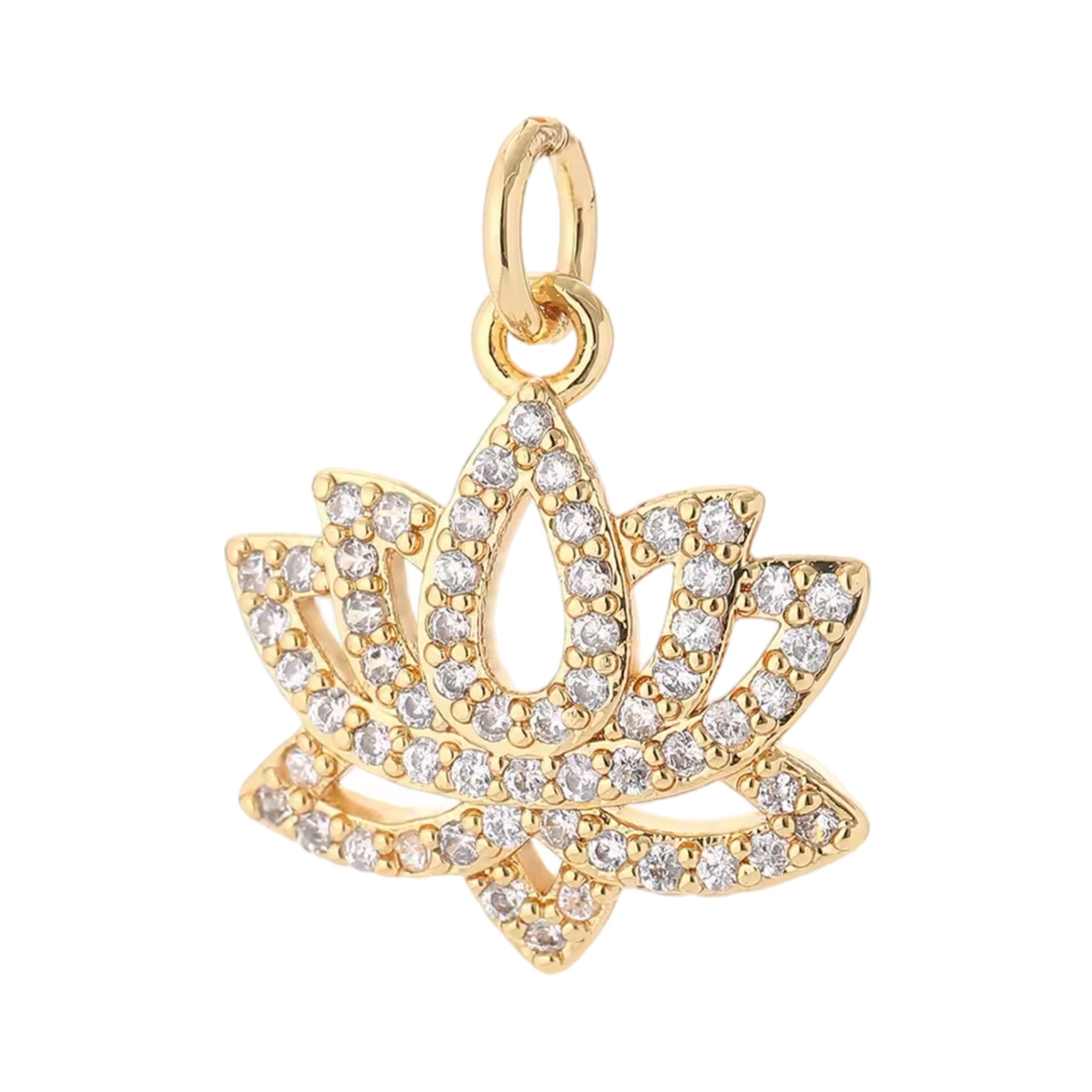 Louts Gold Pavé Pendant