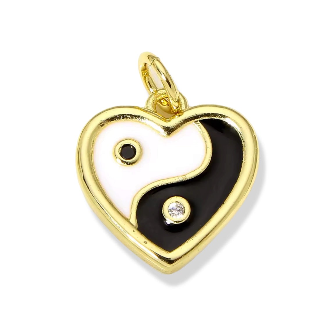 Pavé Yin Yang Pendant