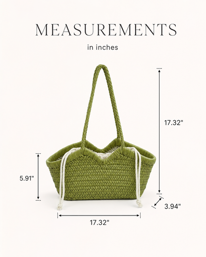 LIMITED EDITION Bottega Olive Woven  Bag