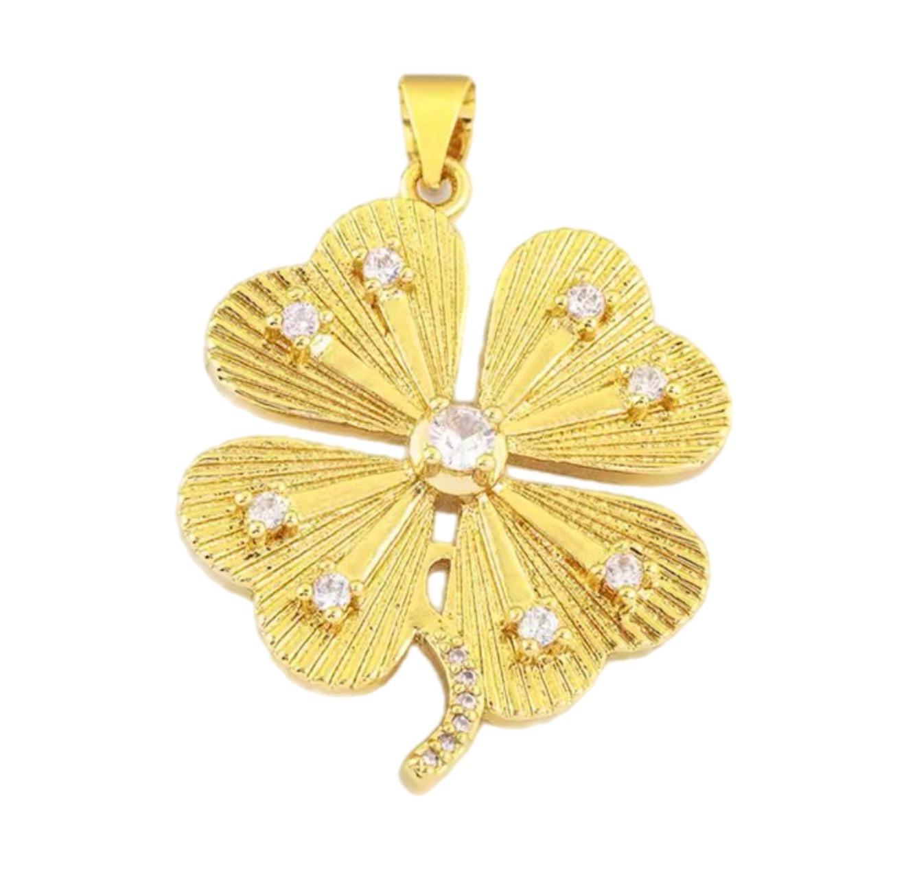 Pavé Lucky Clover Pendant
