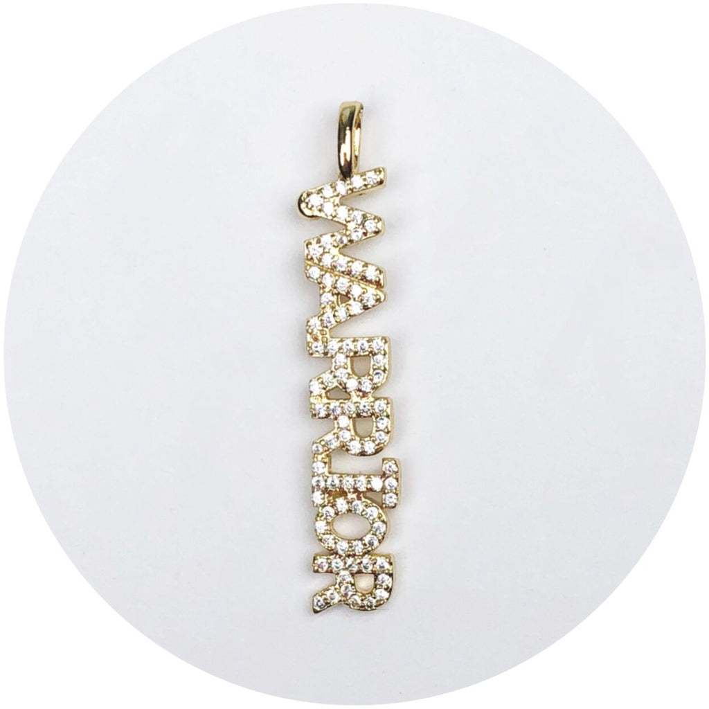 Pavé Warrior Pendant
