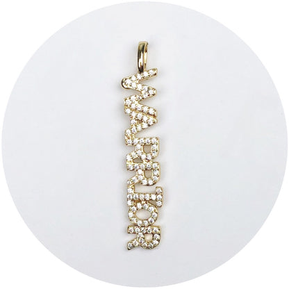Pavé Warrior Pendant