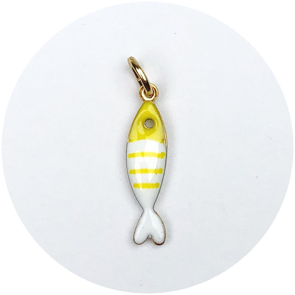 Yellow Sardine Pendant