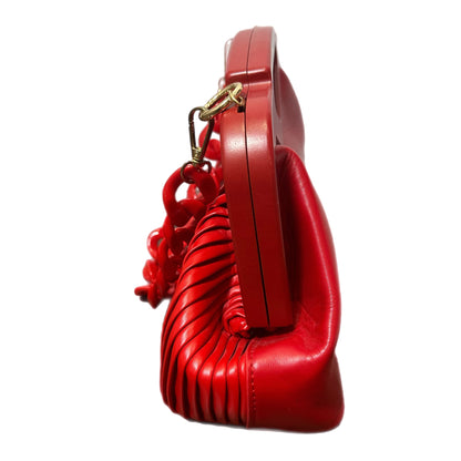 Kendall Red Leather Handbag