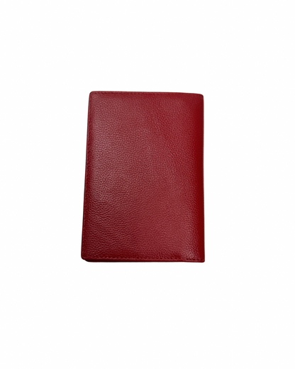 Red Leather Passport Cover