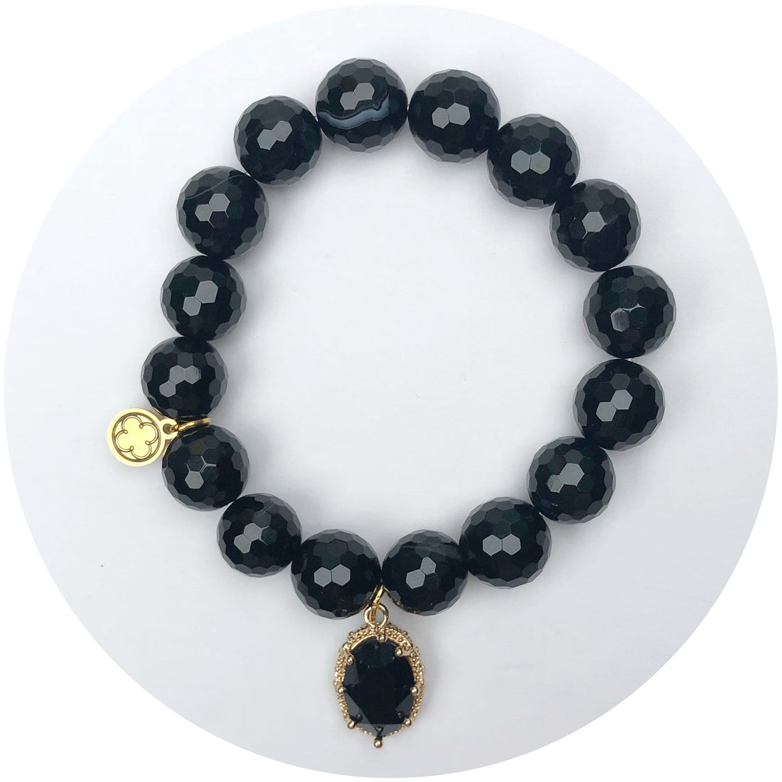 Black Onyx with Black Hidden Gem