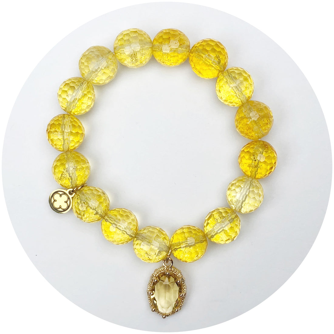 Citrine with Golden Hidden Gem