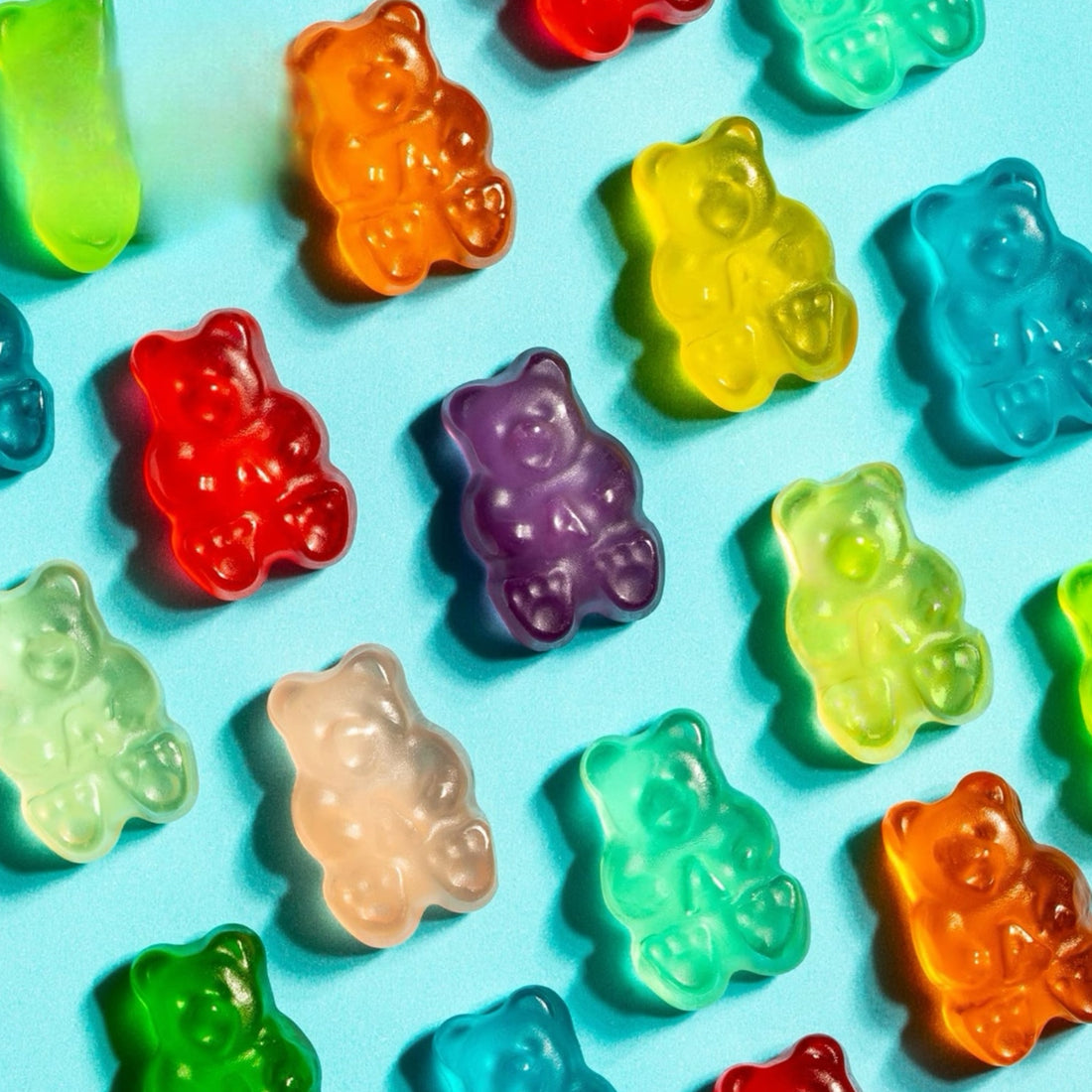 Gummy Bear Sweet Square