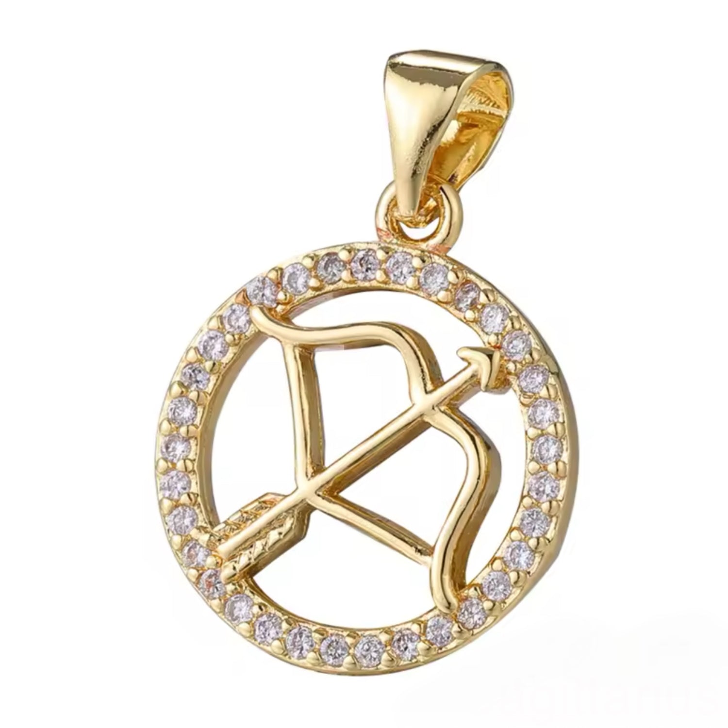 Pavé Sagittarius Pendant