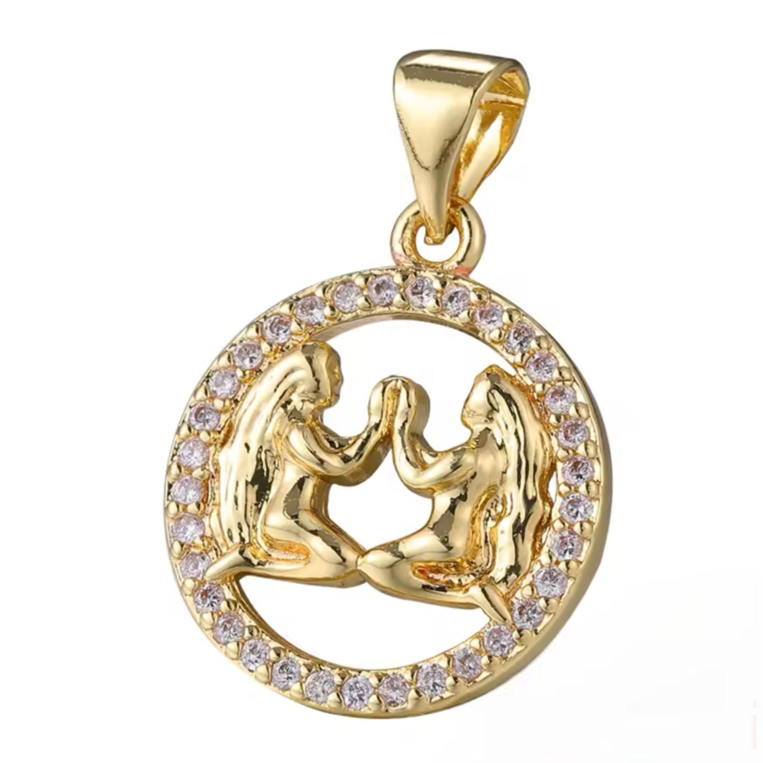 Pavé Gemini Pendant