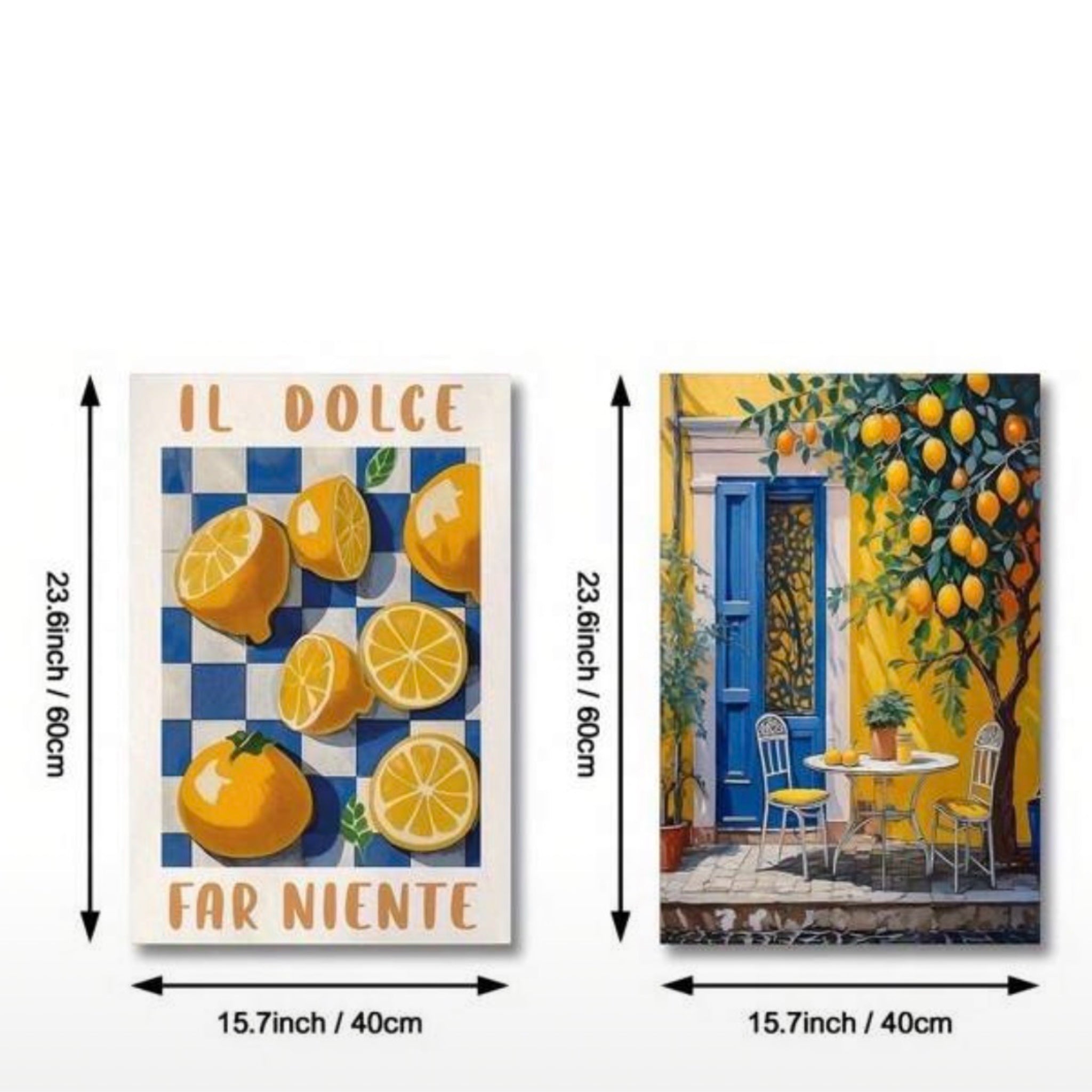 Dolce Far Niente Artwork (Set of 2)