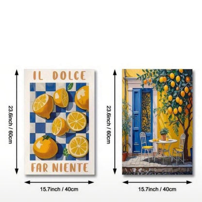 Dolce Far Niente Artwork (Set of 2)