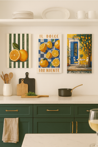 Dolce Far Niente Artwork (Set of 2)