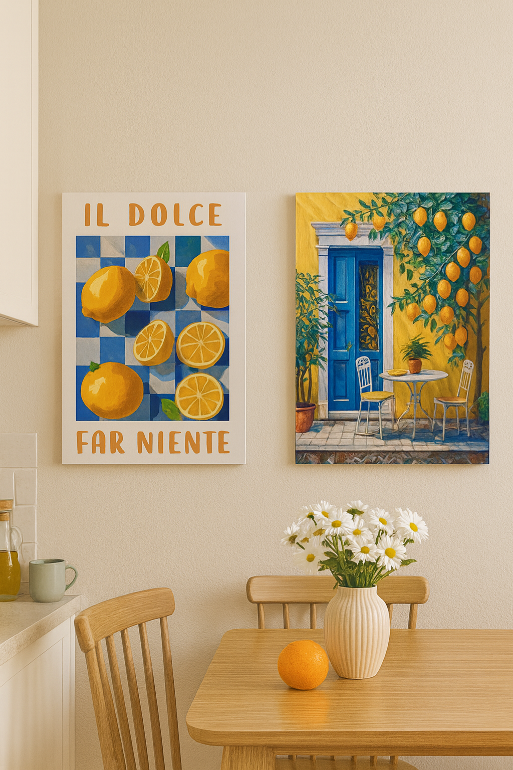 Dolce Far Niente Artwork (Set of 2)
