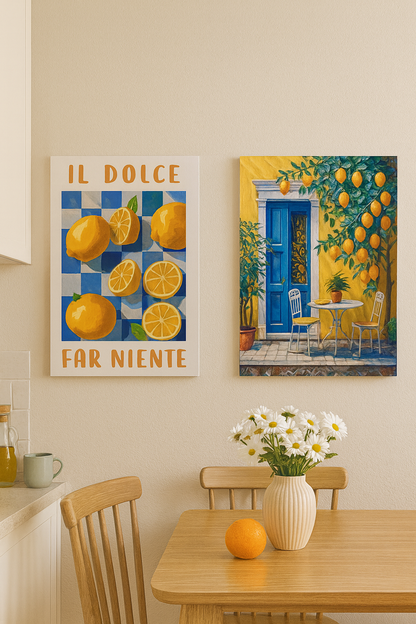 Dolce Far Niente Artwork (Set of 2)